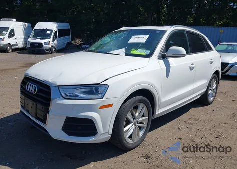 2017 Audi Q3 2.0T Premium from USA, damaged, VIN WA1JCCFS9HR012316